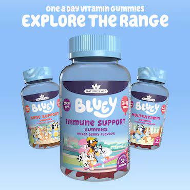 Bluey Immune Support Mixed Berry Flavour 30 Gummies_3