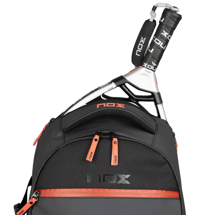 NOX Luxury Open Series Black/Red Backpack_3