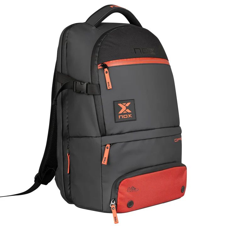 NOX Luxury Open Series Black/Red Backpack_1