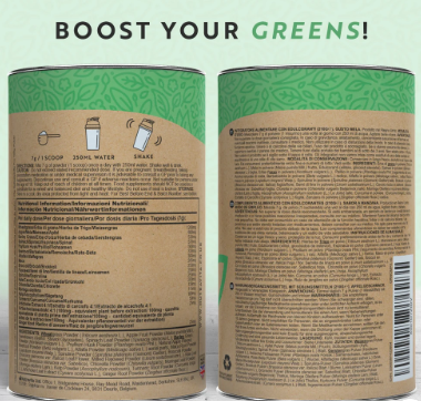 Super Greens Powder Complex - Natural Apple Flavour_1