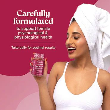 Novomins Libido Raspberry & Peach Flavour 60 Gummies_4