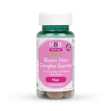 Holland & Barrett Vegan Biotin Hair Complex 30 Gummies_0