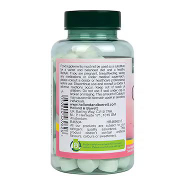 Holland & Barrett Chewable Calcium + Vitamin D 90 Tablets_1