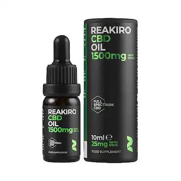 Reakiro CBD Oil 1500mg 10 ml_0