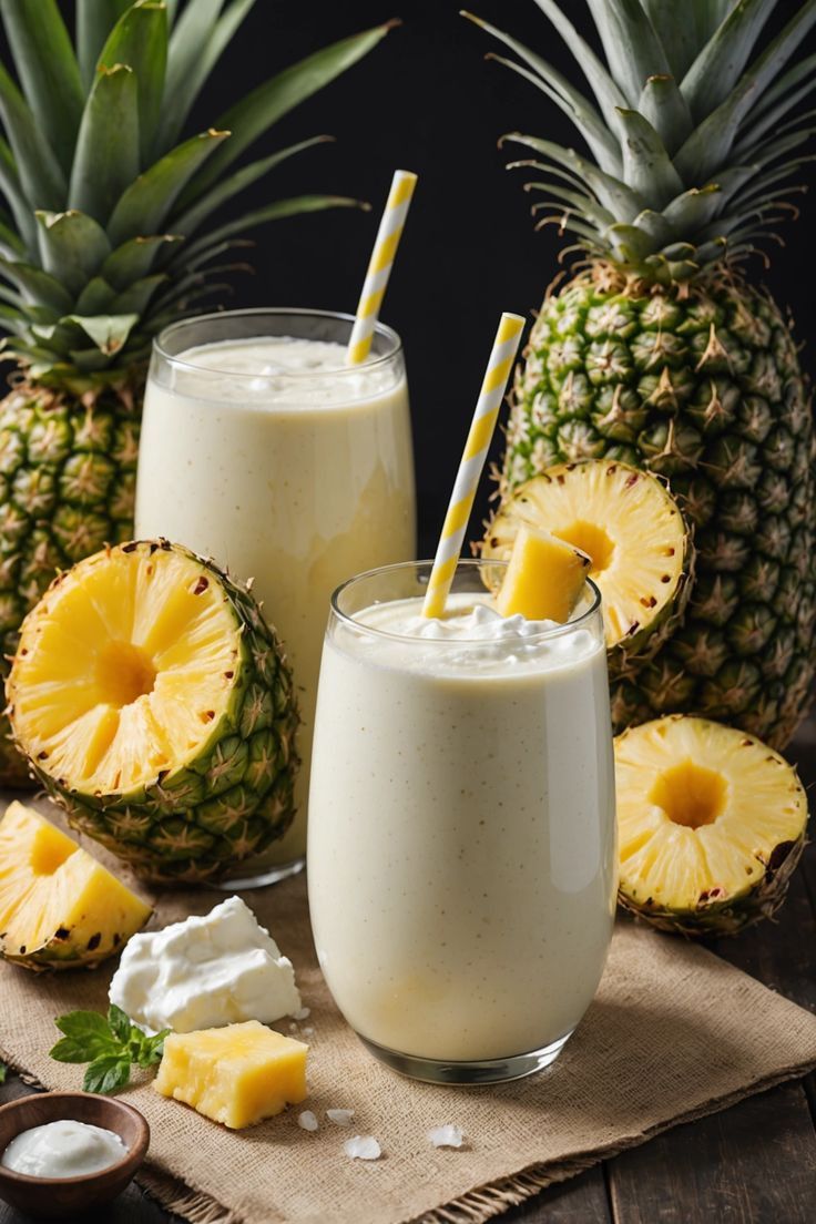 Smoothie à l'ananas_2