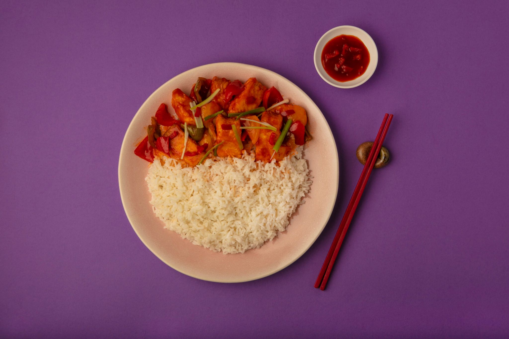Chillie Fish with Rice_0