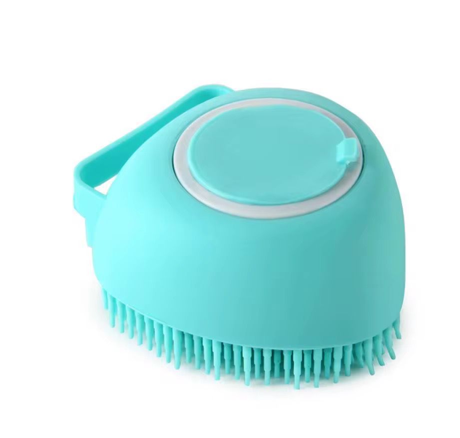 Portable Pet Silicone Shower Brush Massage Factory Directly Wholesale_3