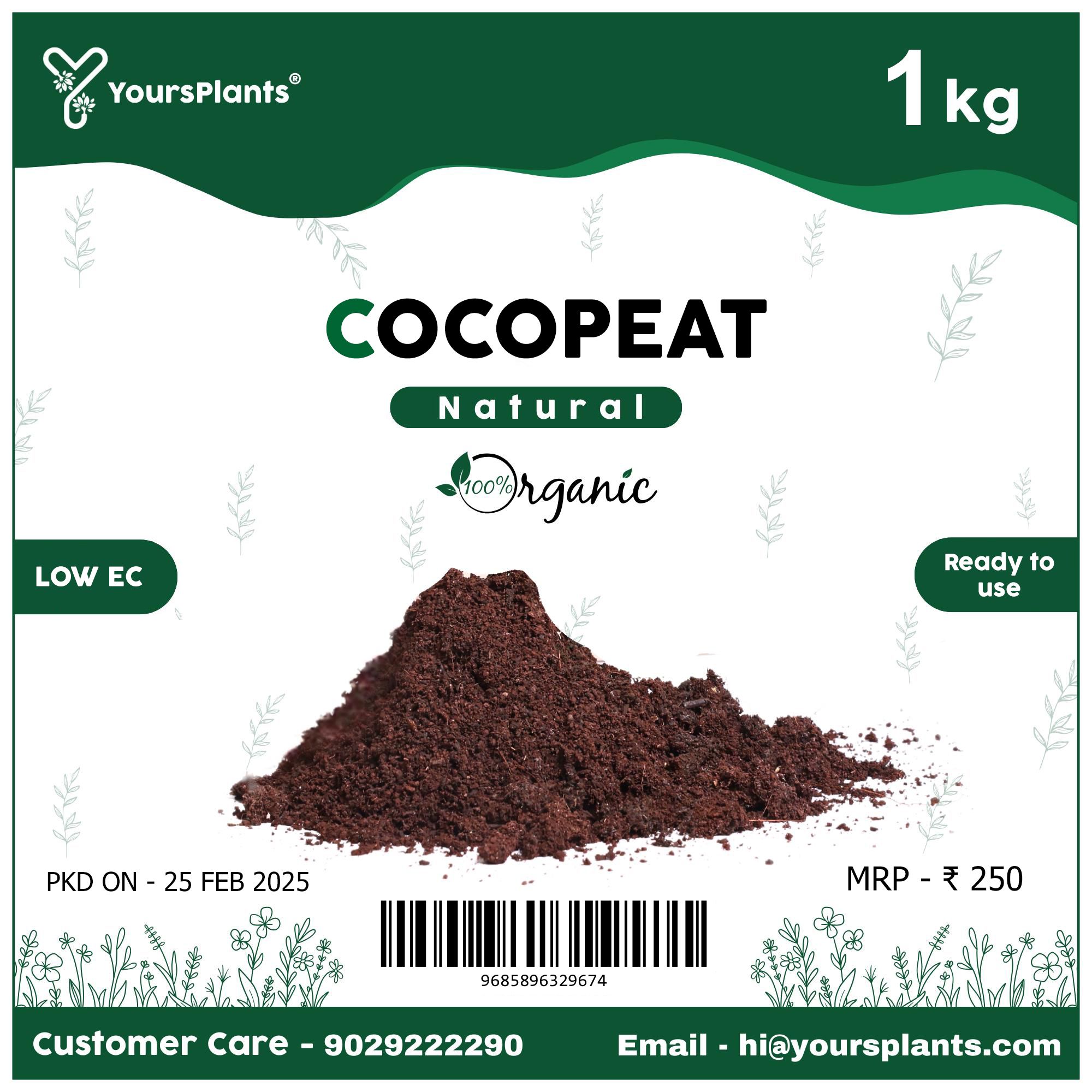 Cocopeat Bag Pack Low Ec -1 Kg_0