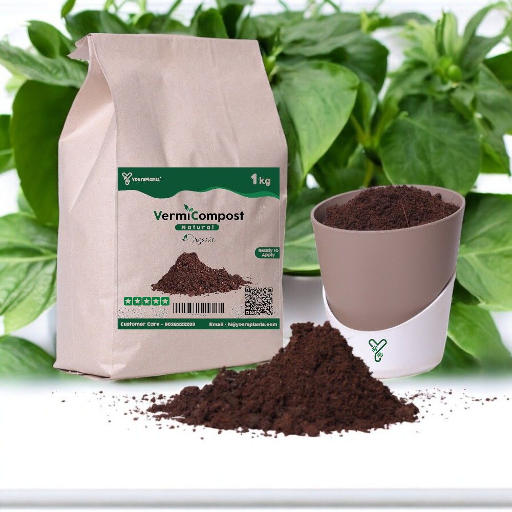 VermiCompost 100% Cow Dung, Organic Compost  -995g_1