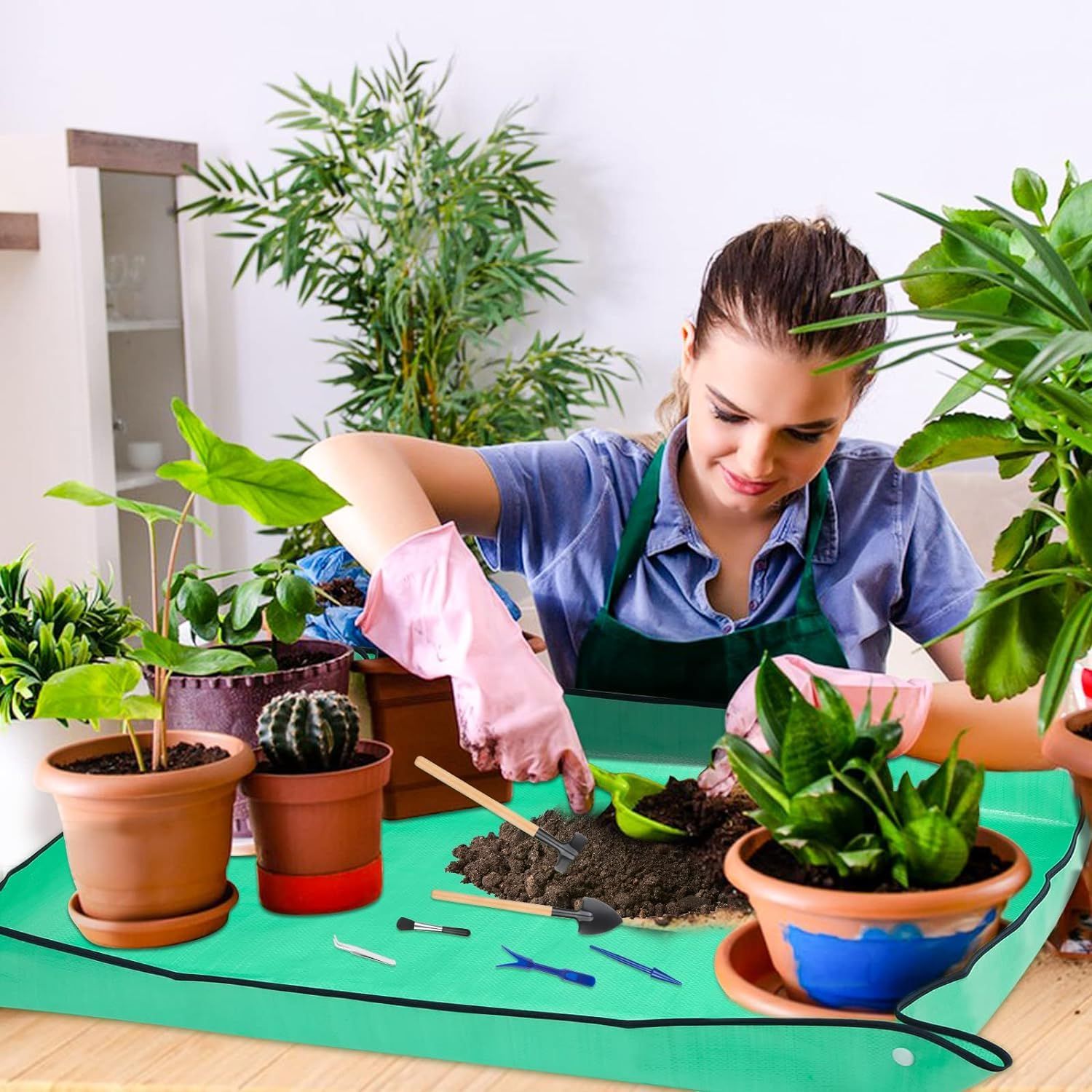 Gardening Mess Mat | Pack Of 1_1