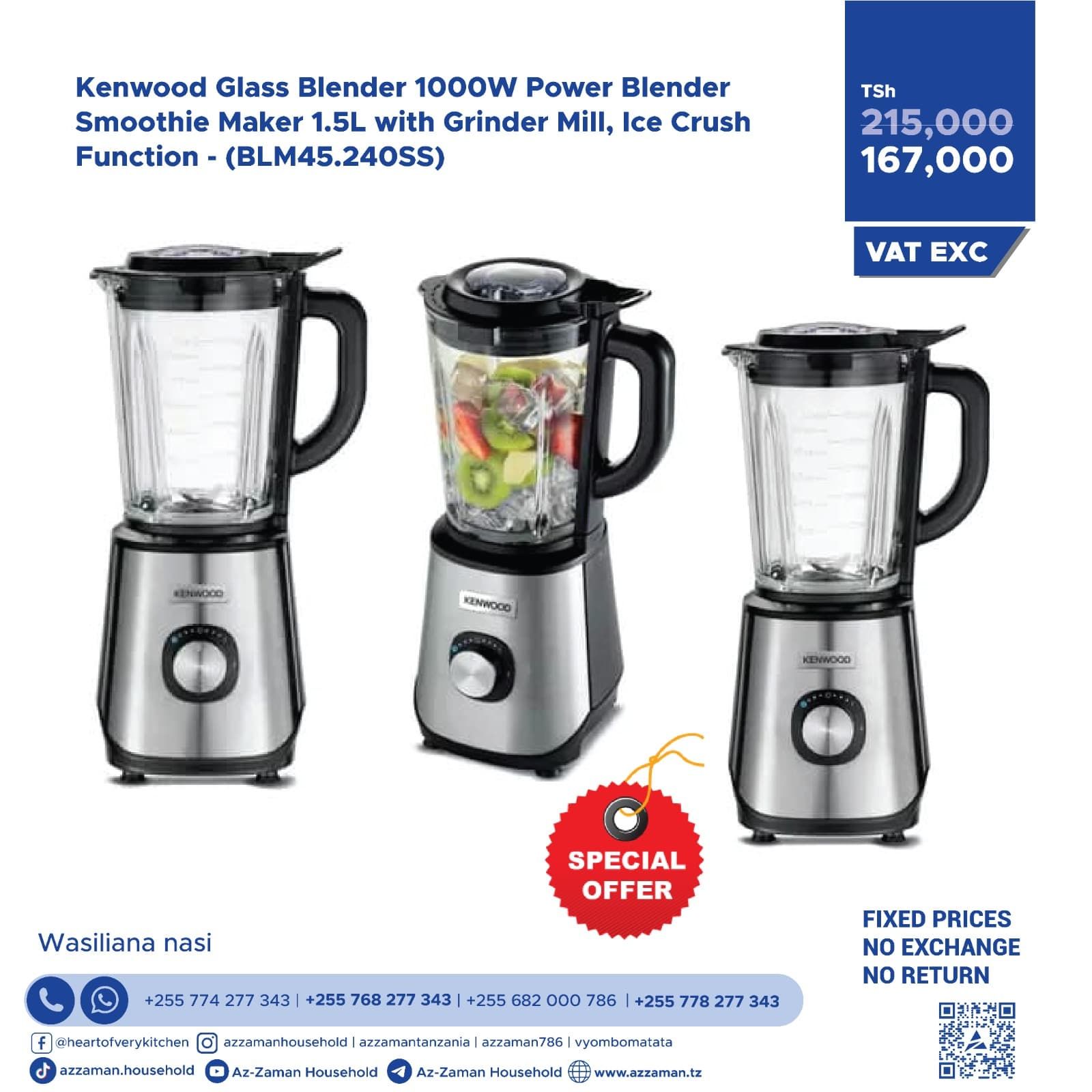 Kenwood Glass Power Blender 1.5L _0
