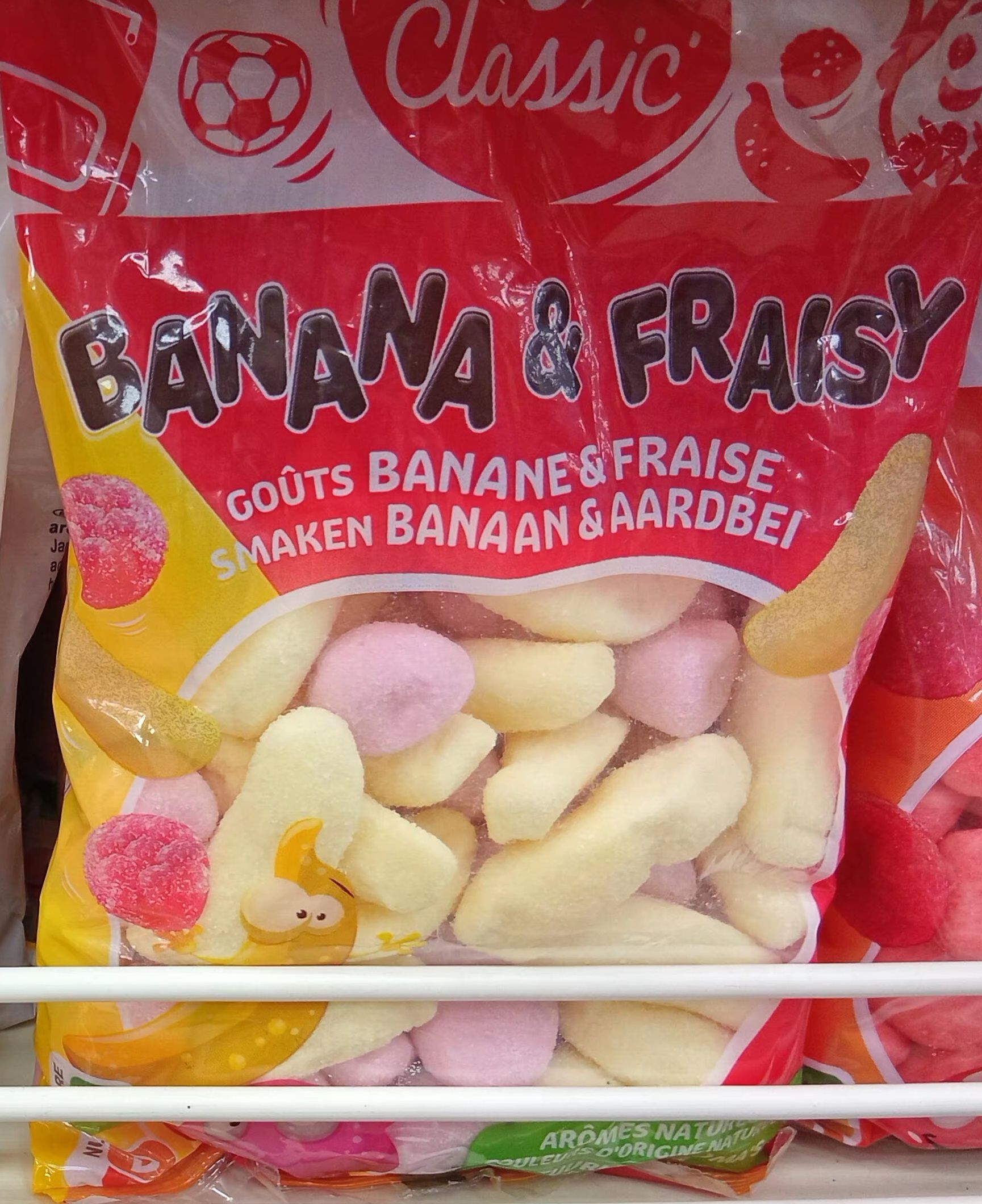 Crf Clas. Bonb. Banane/Fraise 250gr_0