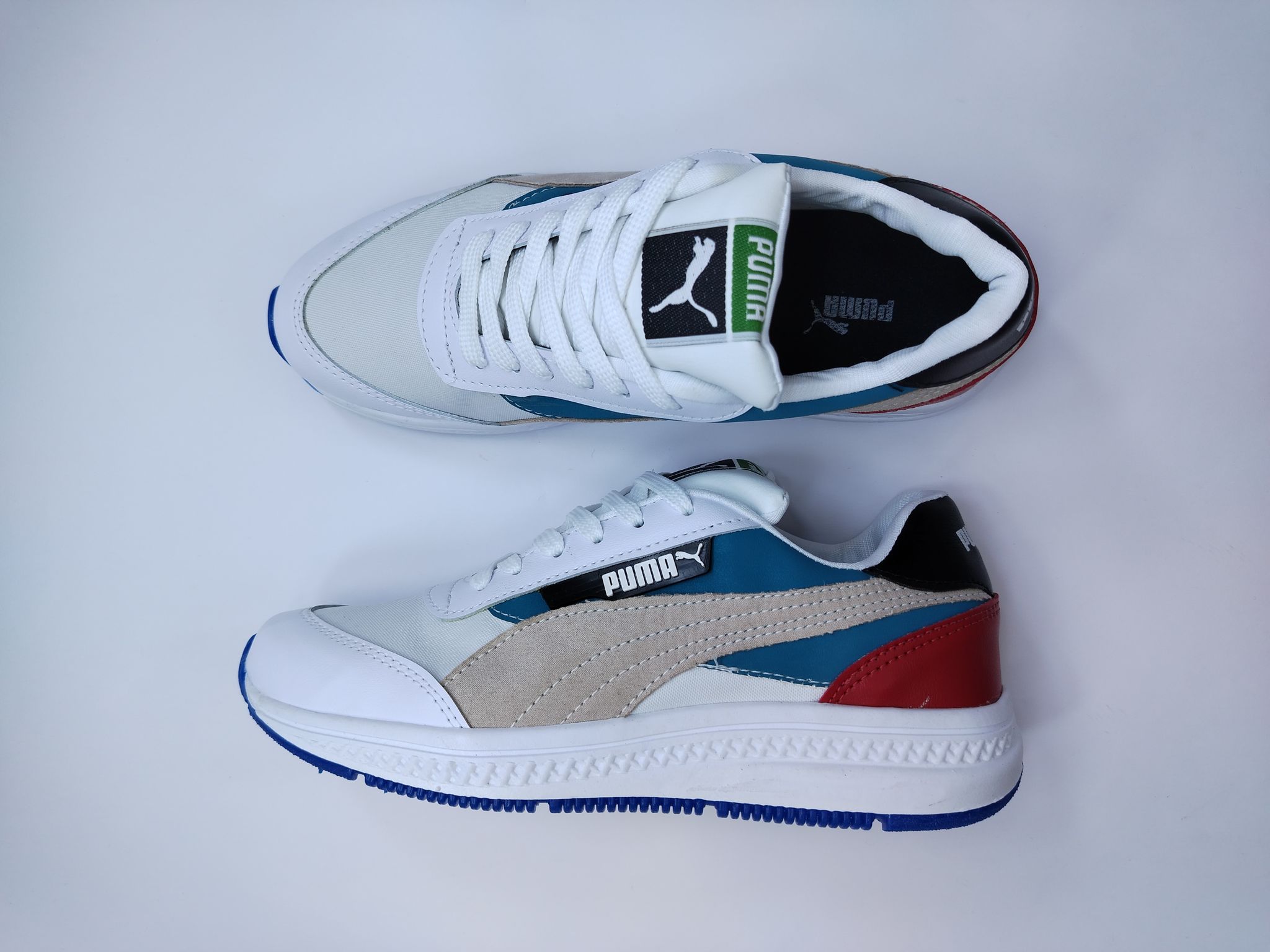 PUMA RIDER BEIGE CON AZUL_9