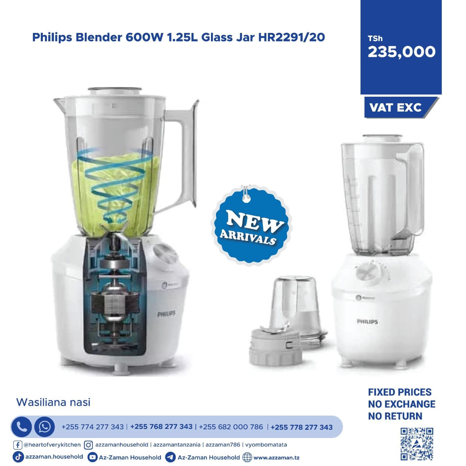 Philips Blender 1.25L 600W_0