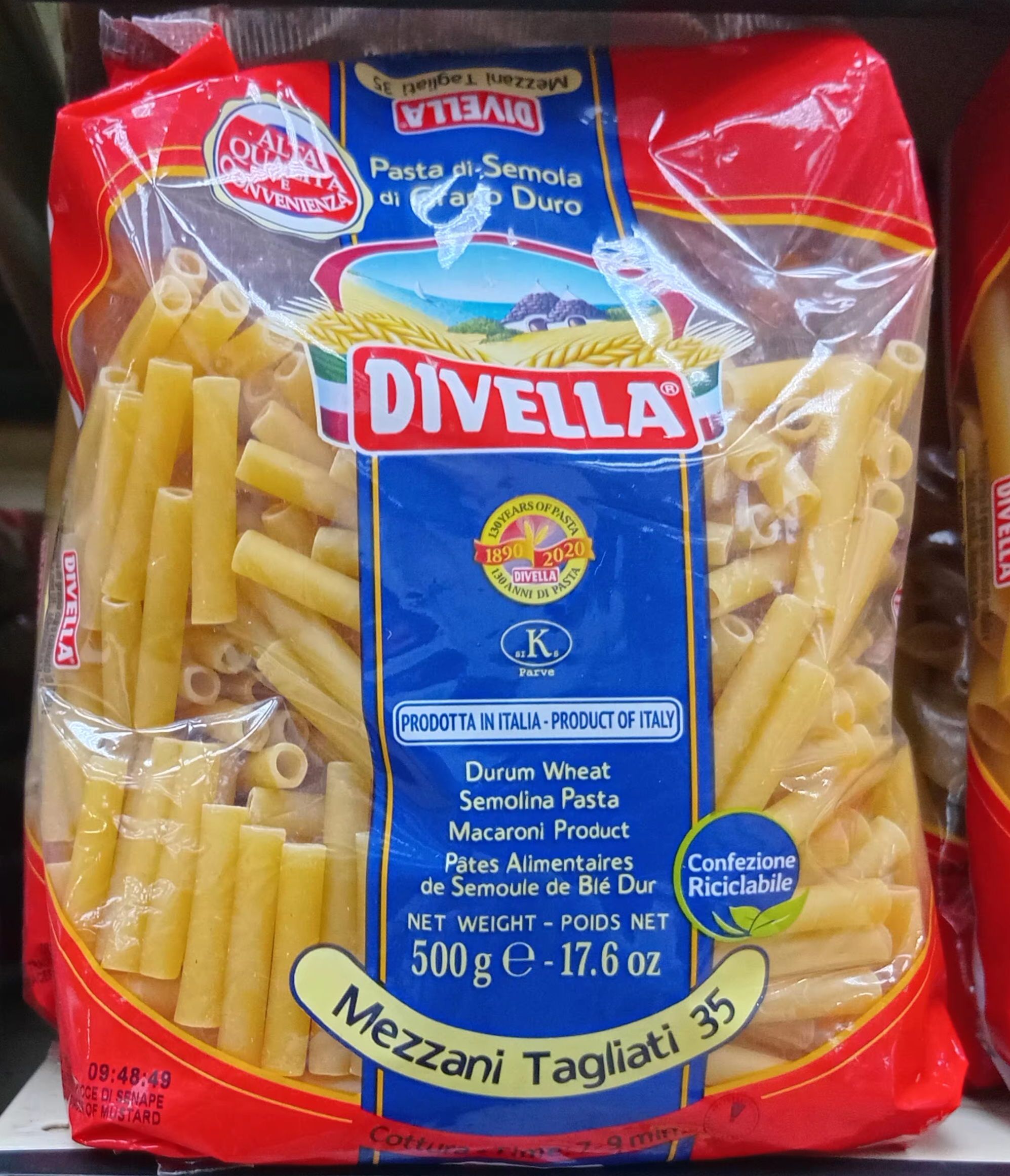 Divella Mezzani Tagliati N°35 500gr_0