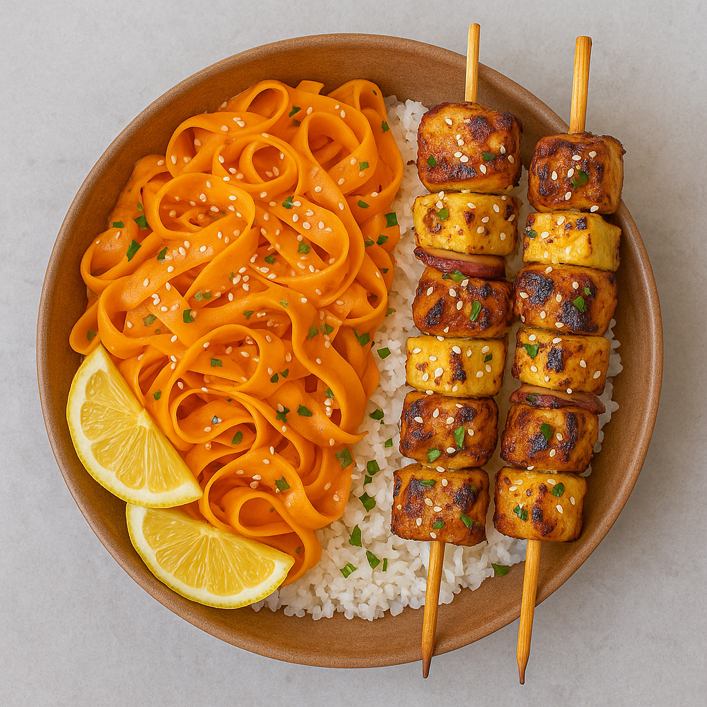 Teriyaki Piletina s Salatom od Mrkve_0