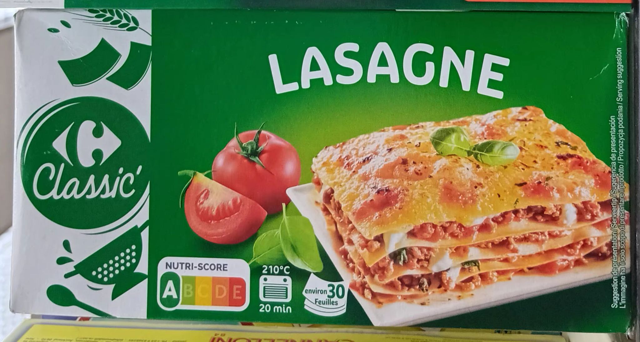 Crf Pates Lasagne 500gr_0