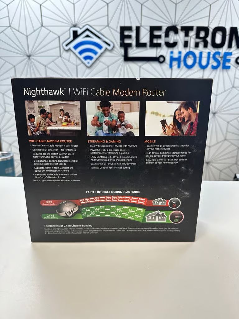 Netgear C6900 Nighthawk AC1900 WiFi Cable Modem_3