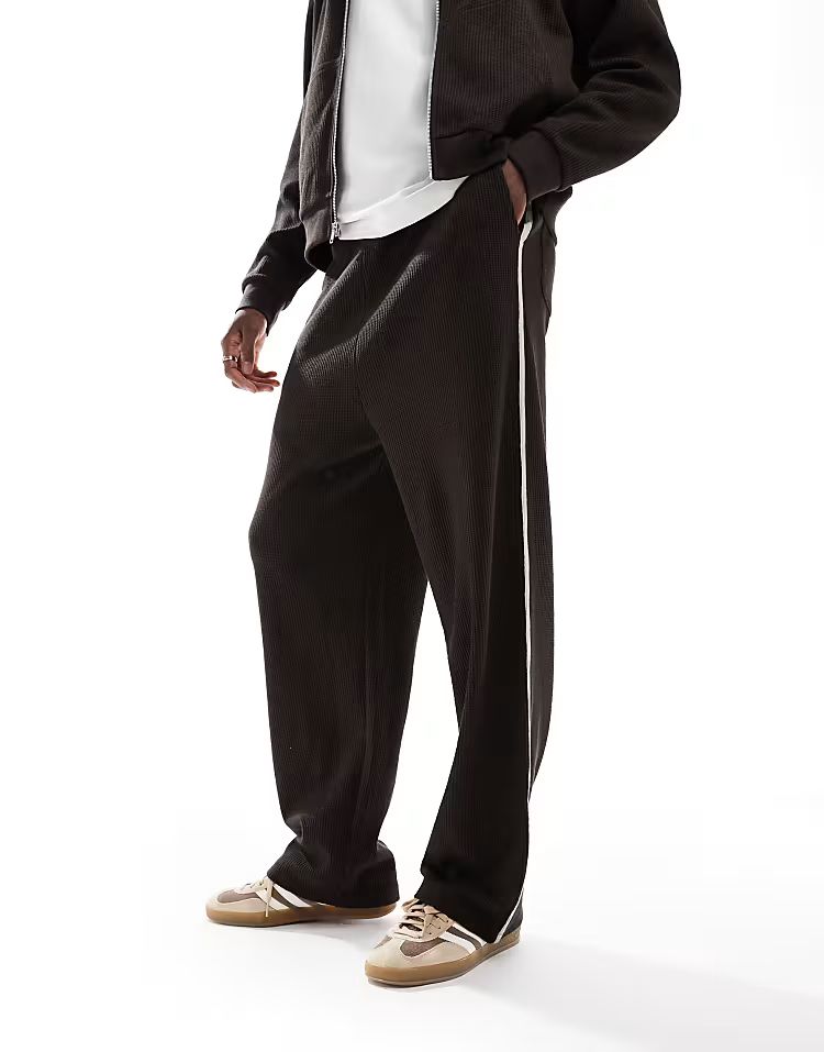 Pantalon de Jogging Oversize et Texturé_2