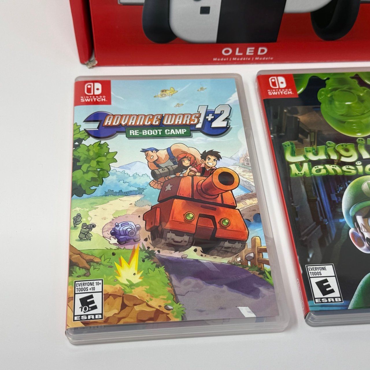 Nintendo Switch OLED Console + Luigi’s Mansion 3 + Advance Wars 1 + 2 Bundle_7