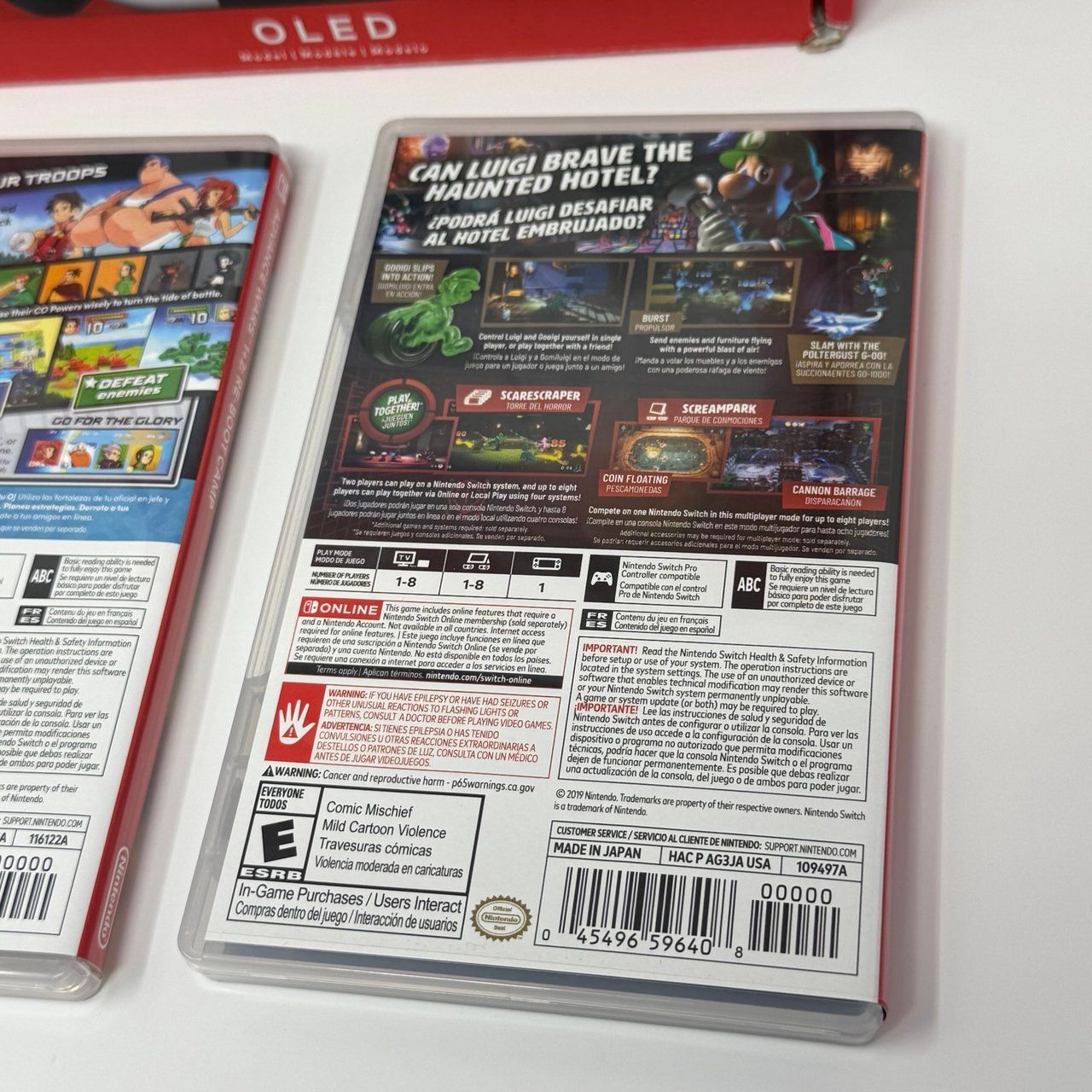 Nintendo Switch OLED Console + Luigi’s Mansion 3 + Advance Wars 1 + 2 Bundle_2