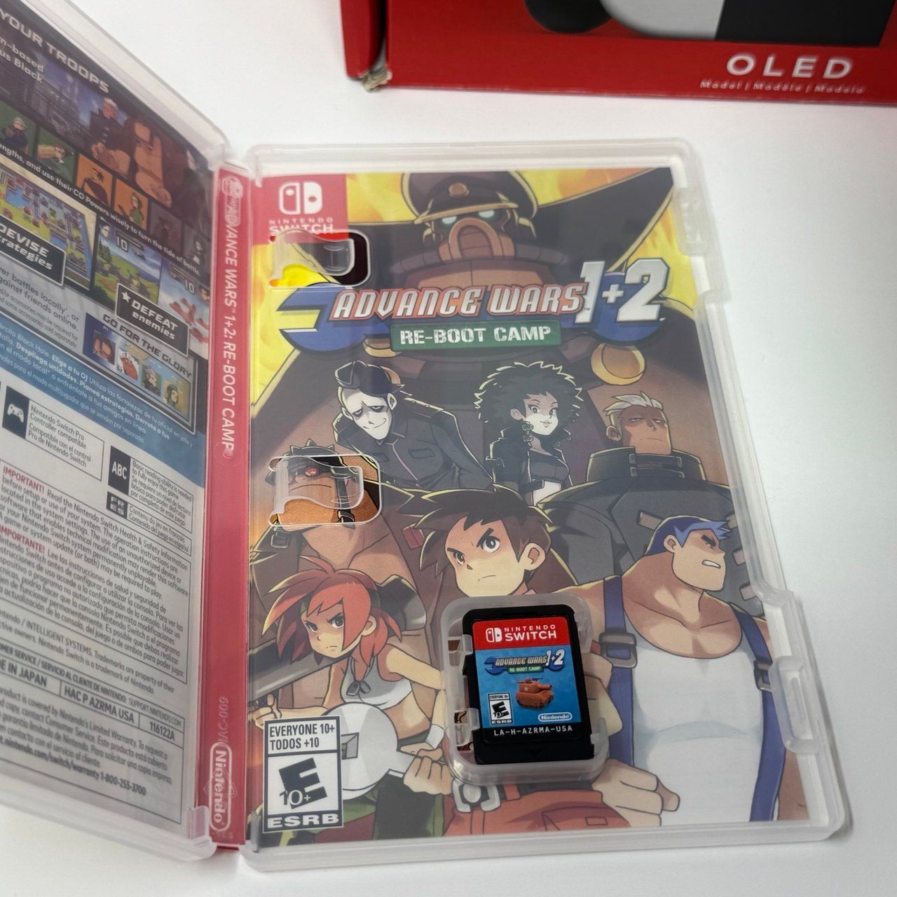 Nintendo Switch OLED Console + Luigi’s Mansion 3 + Advance Wars 1 + 2 Bundle_5