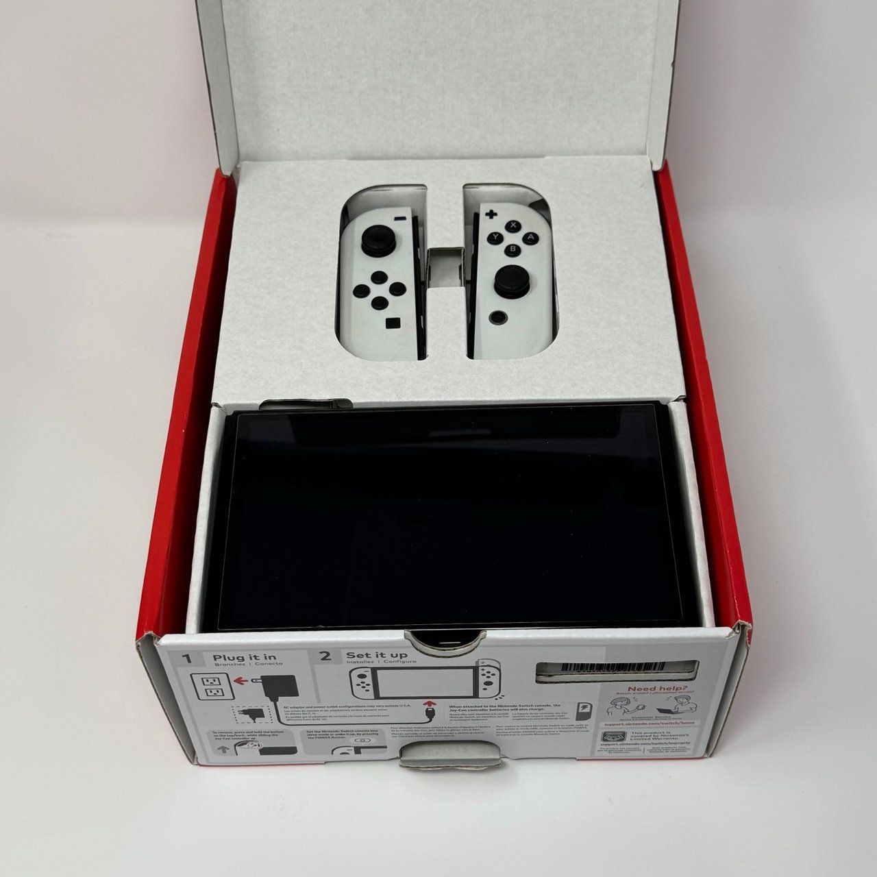 Nintendo Switch OLED Console + Luigi’s Mansion 3 + Advance Wars 1 + 2 Bundle_1