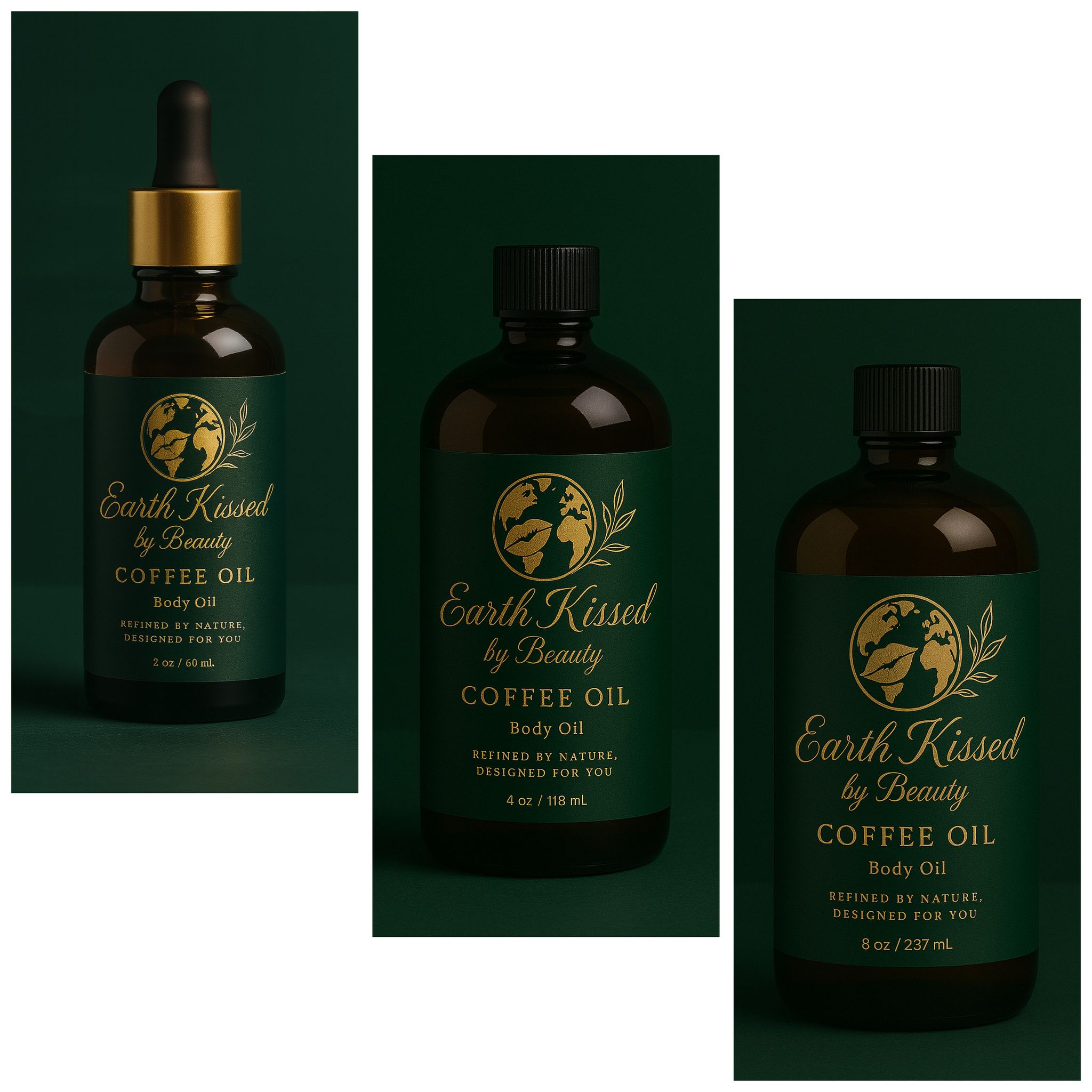 Earth Kissed by Beauty J Rock Coffee  Body Oil  SB_0