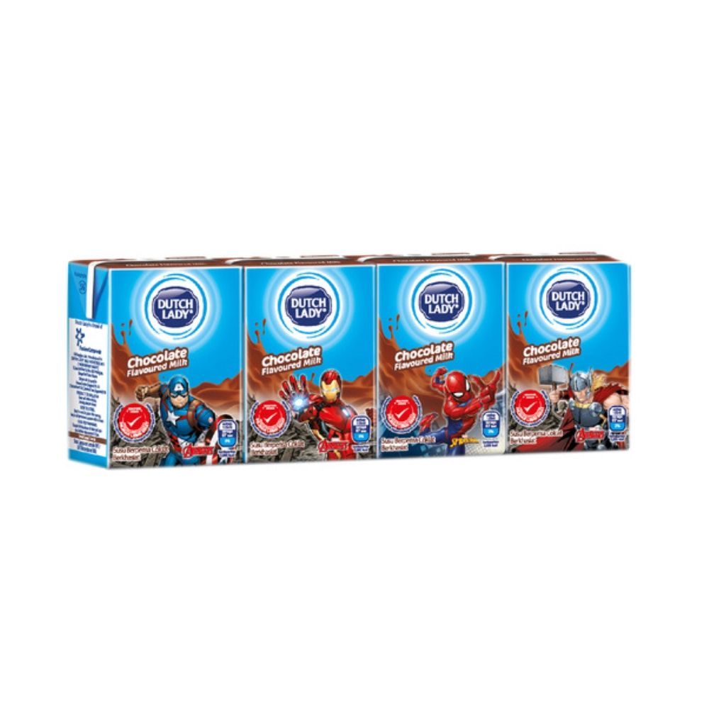 DUTCH LADY MILKY CHOCOLATE 4*125ML_0