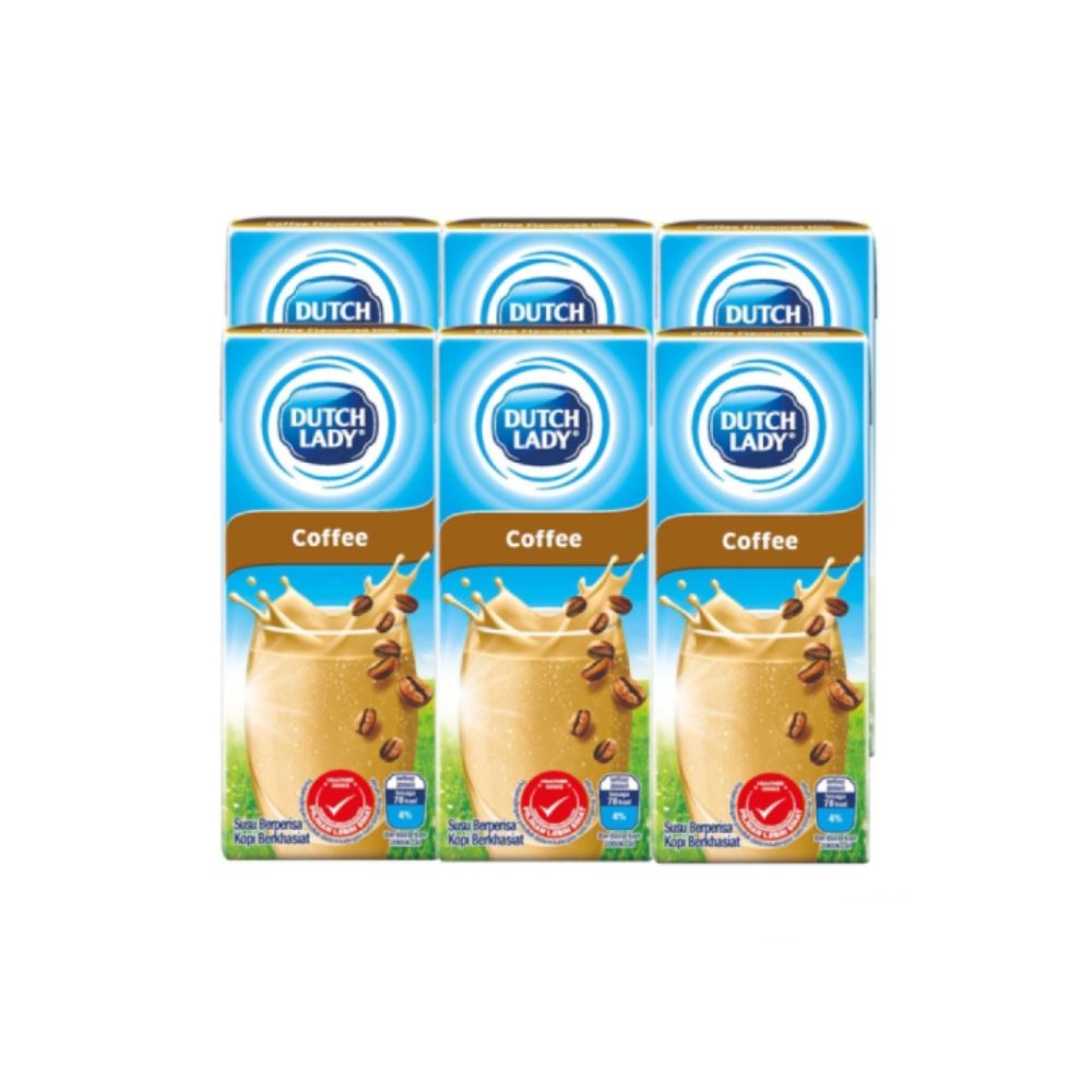DUTCH LADY PUREFARM KOPI 6*200ML_0