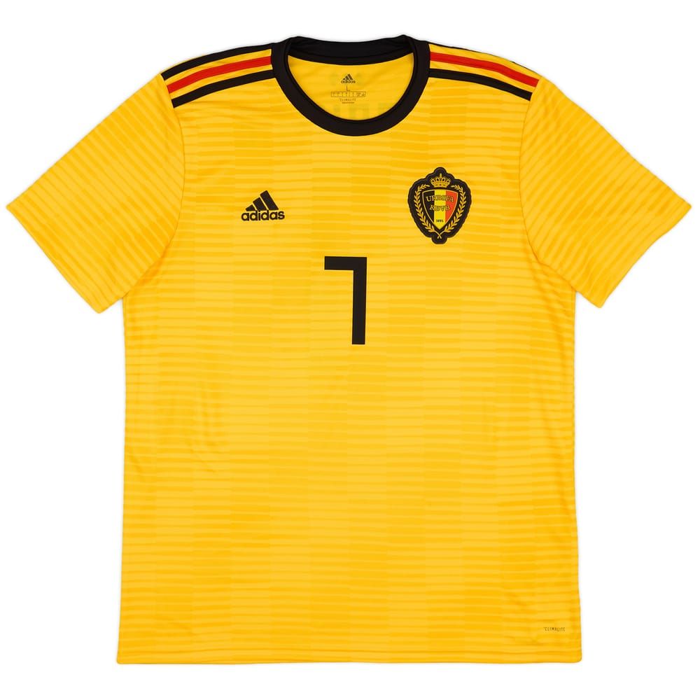 Belgium 2018 Away Shirt (Yellow)_2