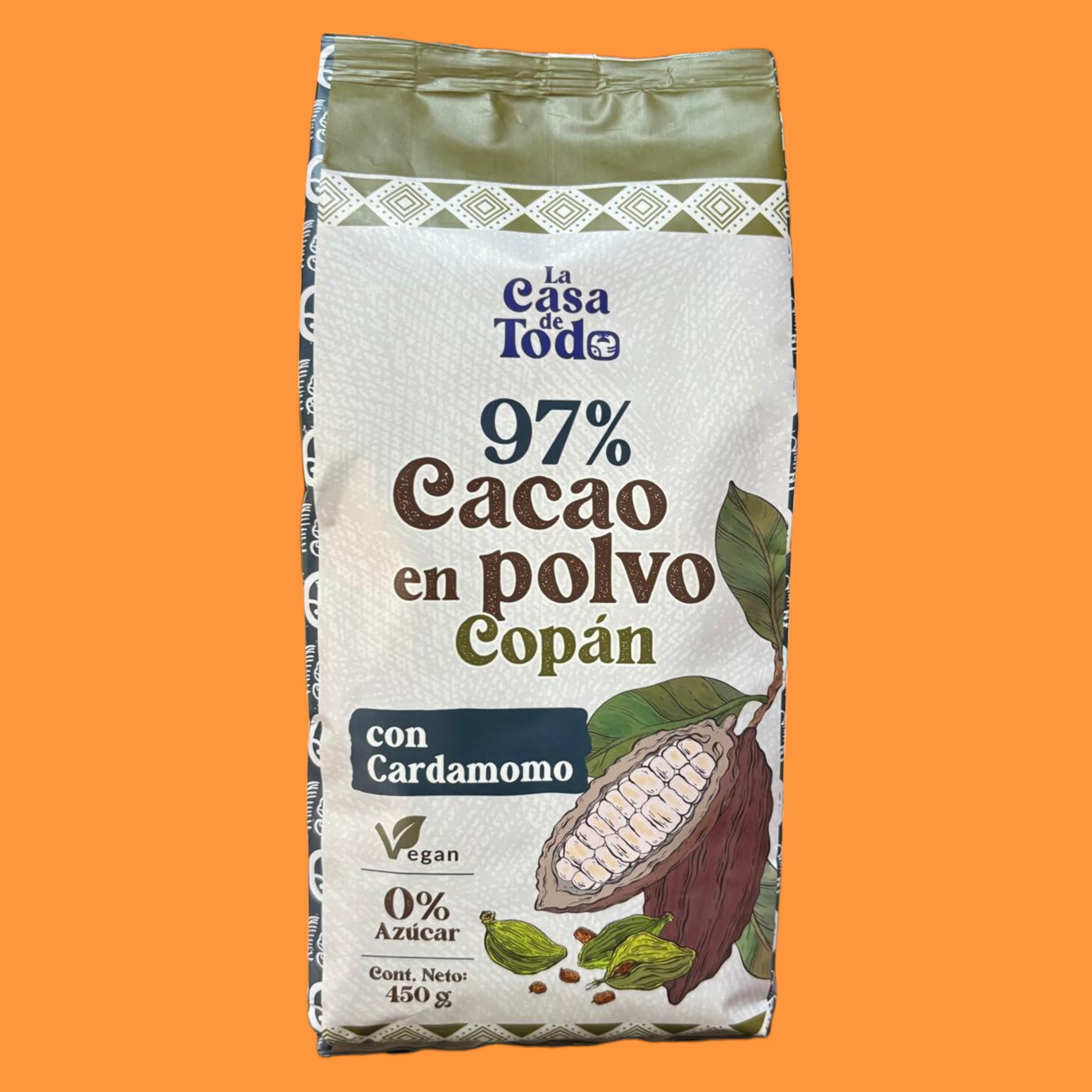 Cacao Maya con Cardamomo (450 G)_0