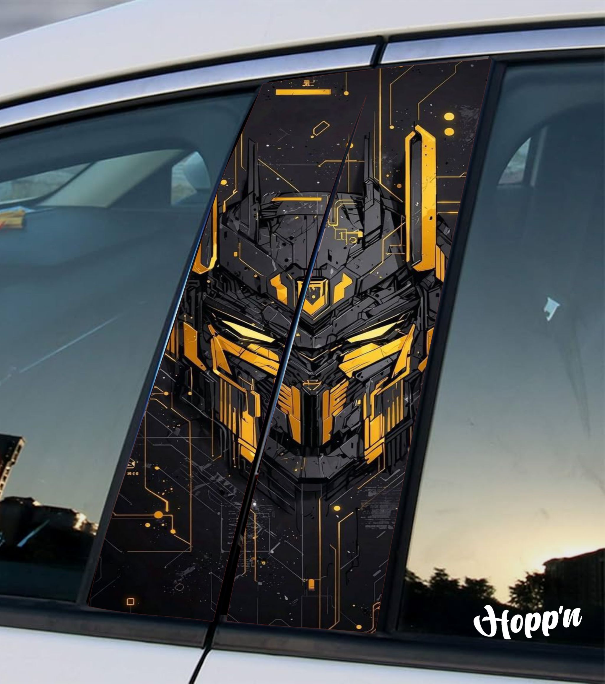 Bumble Bee - B Pillar Sticker_0