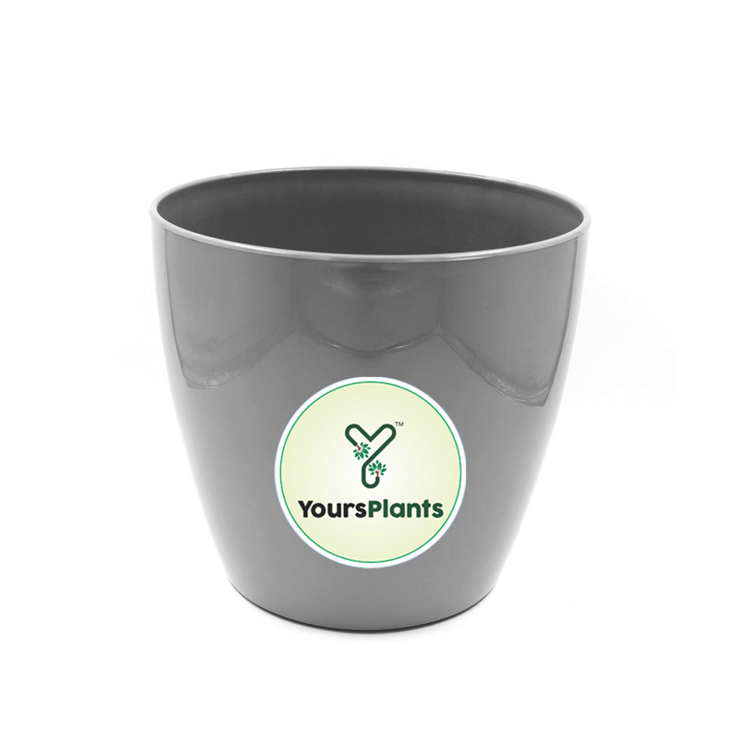 Large Planters with Wheels | 12Inch Planter | Grey_0