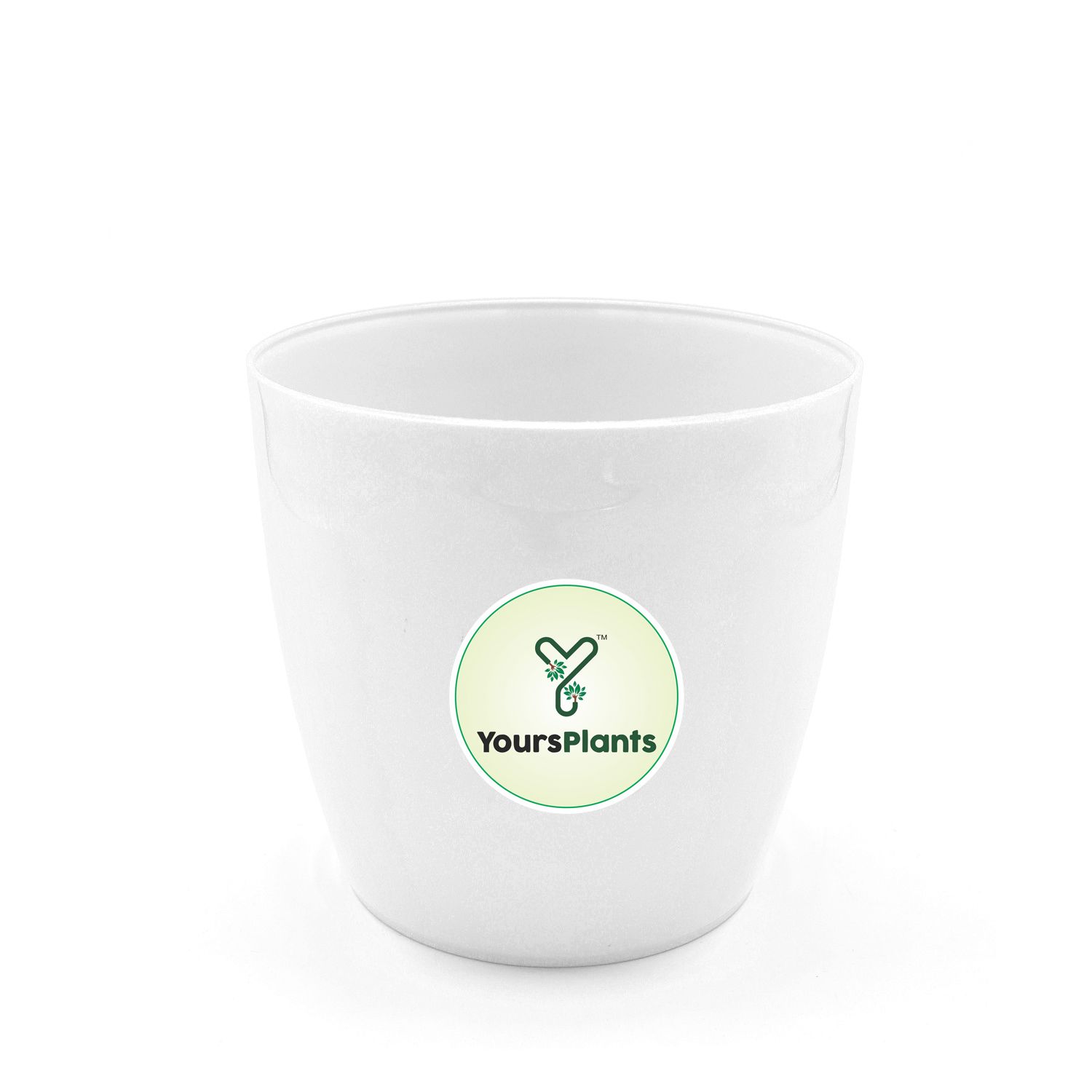 Large Planters with Wheels | 12Inch Planter | White _0