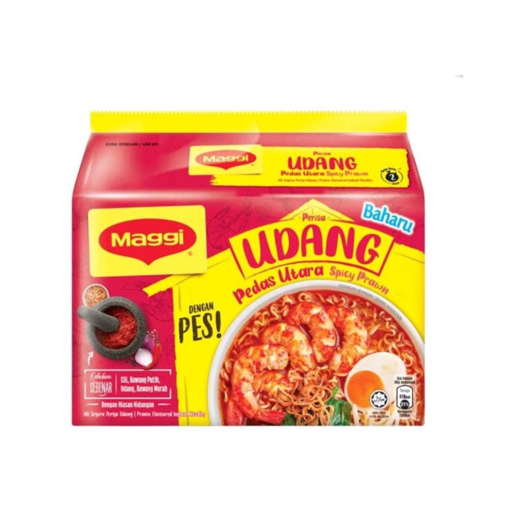 MAGGI MI UDANG PEDAS UTARA 5*89G_0
