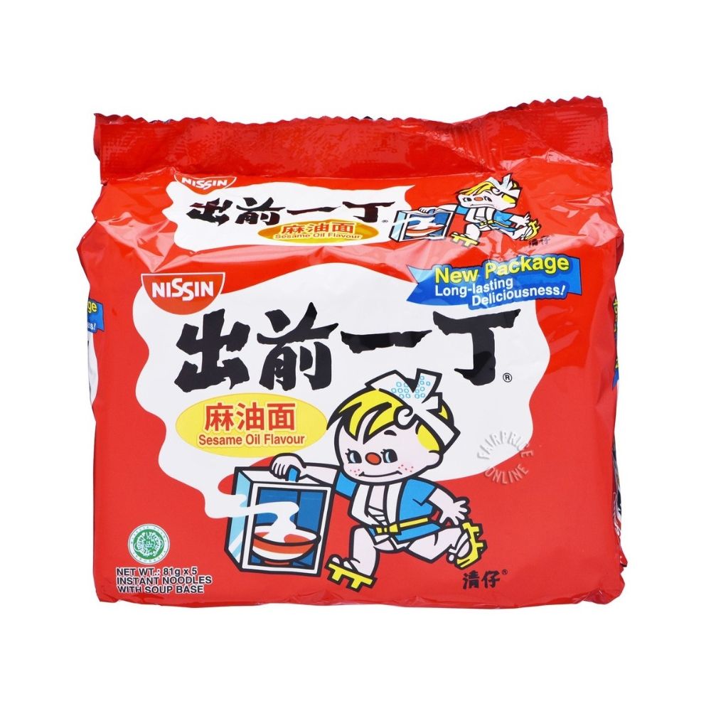 NISSIN NOODLES SESAME OIL FLAVOUR 5*81G_0