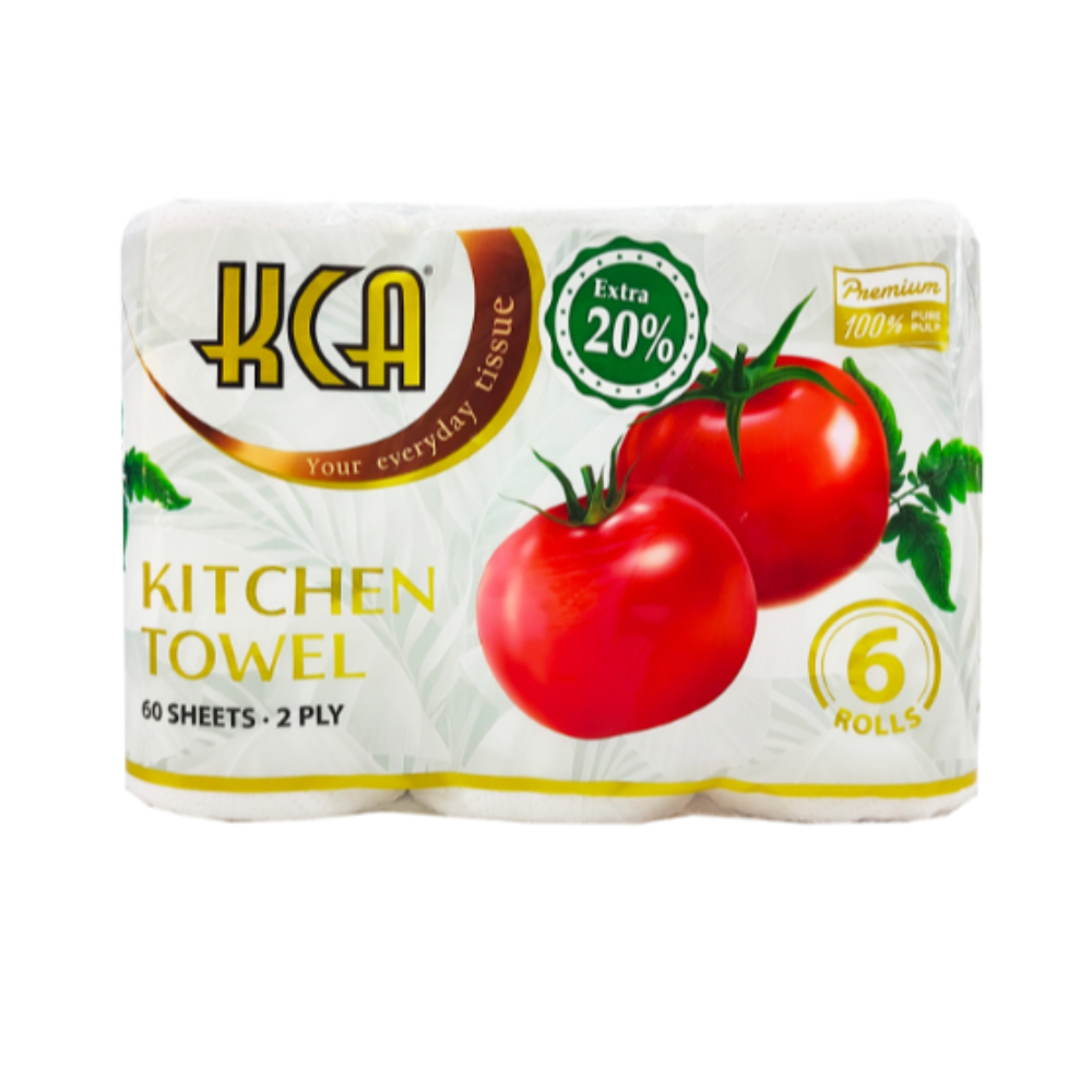 KCA KITCHEN TOWEL 6 ROLL*60 PCS_0
