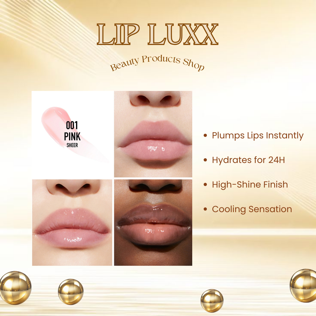 DIOR Addict Lip Maximizer #001 Pink Plumping Gloss (NO BOX) 6ml Full Bottle_2