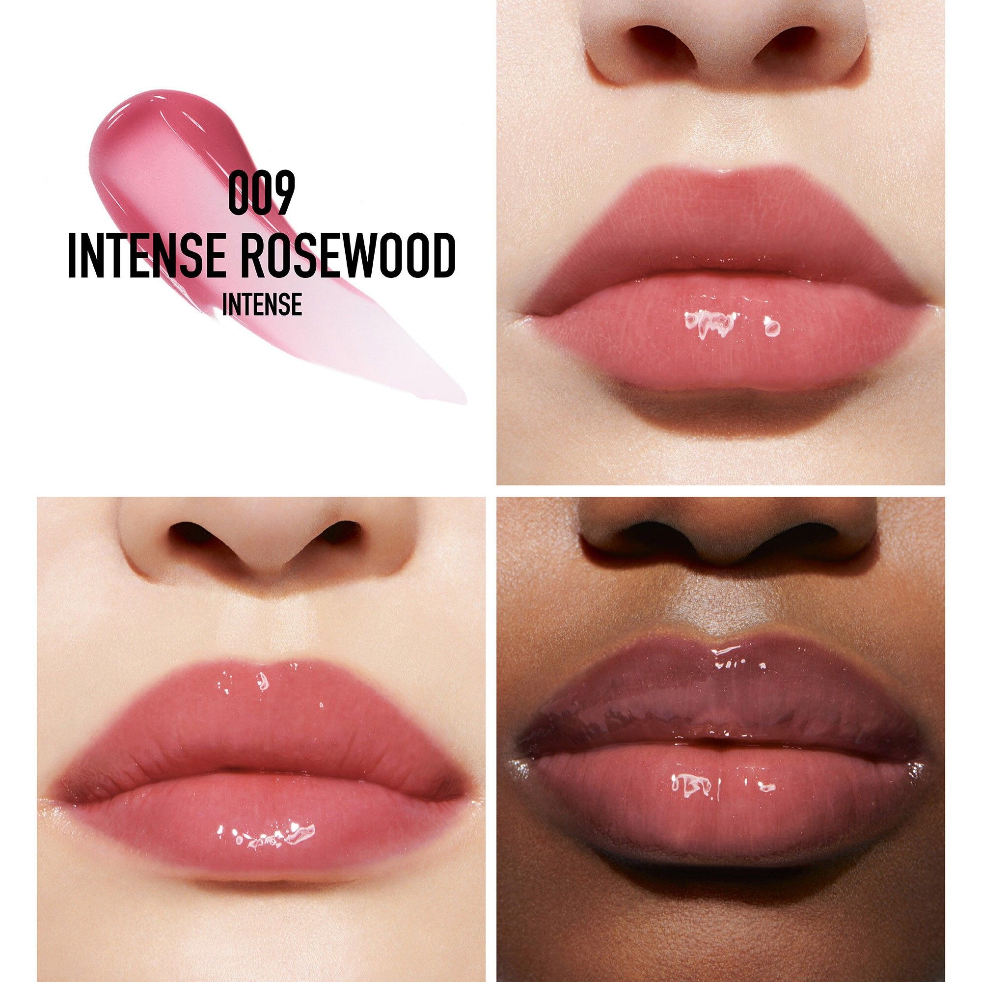 DIOR Addict Lip Maximizer #009 Intense Rosewood Plumping Gloss (NO BOX) 6ml Full Bottle_5