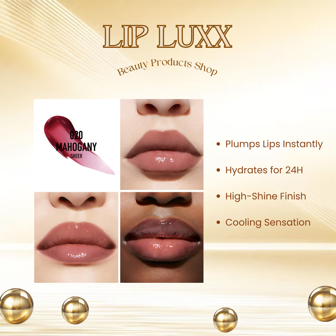 DIOR Addict Lip Maximizer #020 Mahogany Plumping Gloss (NO BOX) 6ml Full Bottle_2