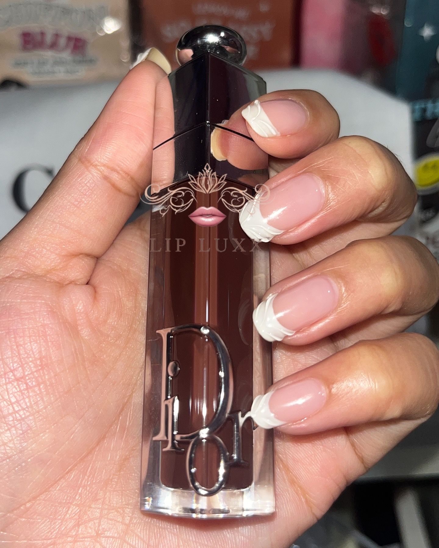 DIOR Addict Lip Maximizer #020 Mahogany Plumping Gloss (NO BOX) 6ml Full Bottle_5