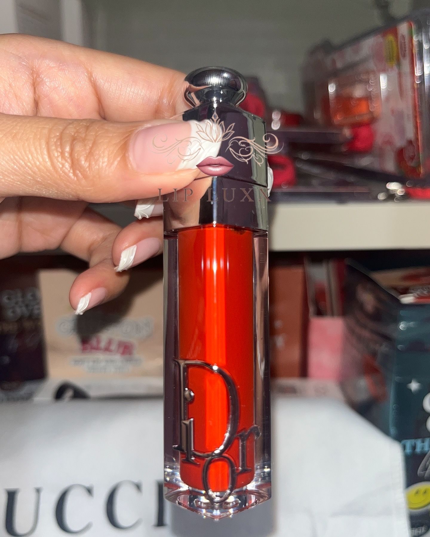DIOR Addict Lip Maximizer #028 Plumping Gloss (NO BOX) 6ml Full Bottle_3