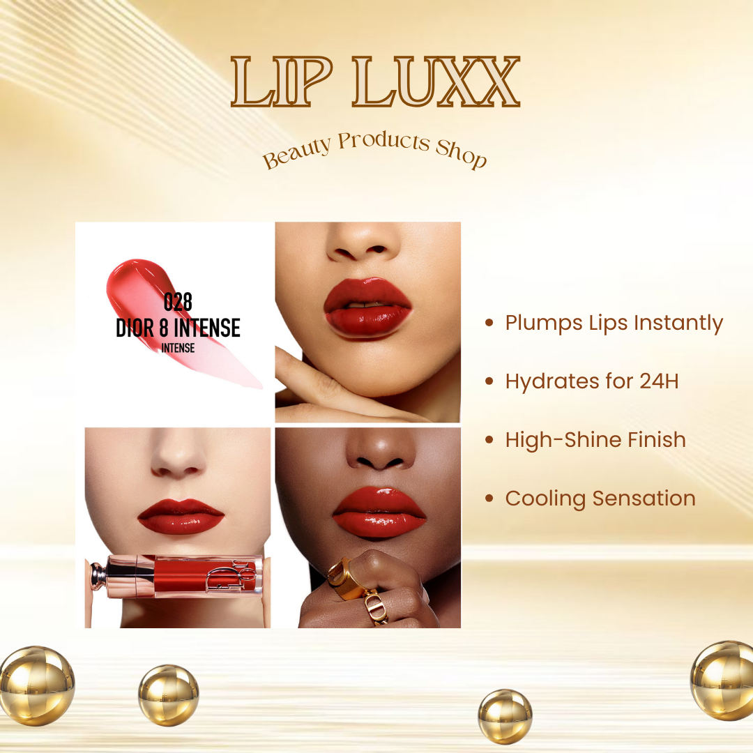 DIOR Addict Lip Maximizer #028 Plumping Gloss (NO BOX) 6ml Full Bottle_2