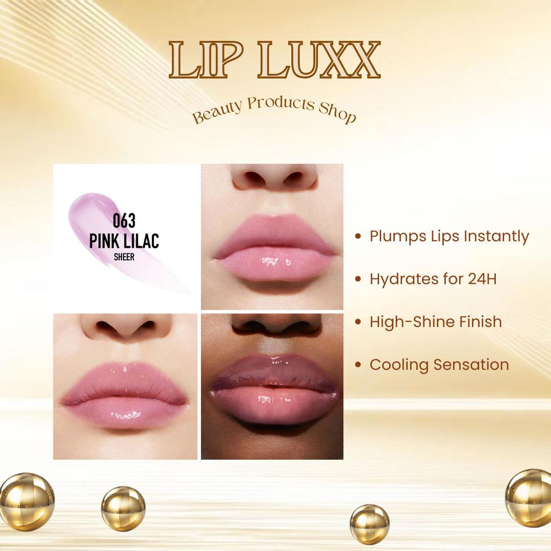 DIOR Addict Lip Maximizer #063 Pink Lilac Plumping Gloss (NO BOX) 6ml Full Bottle_2