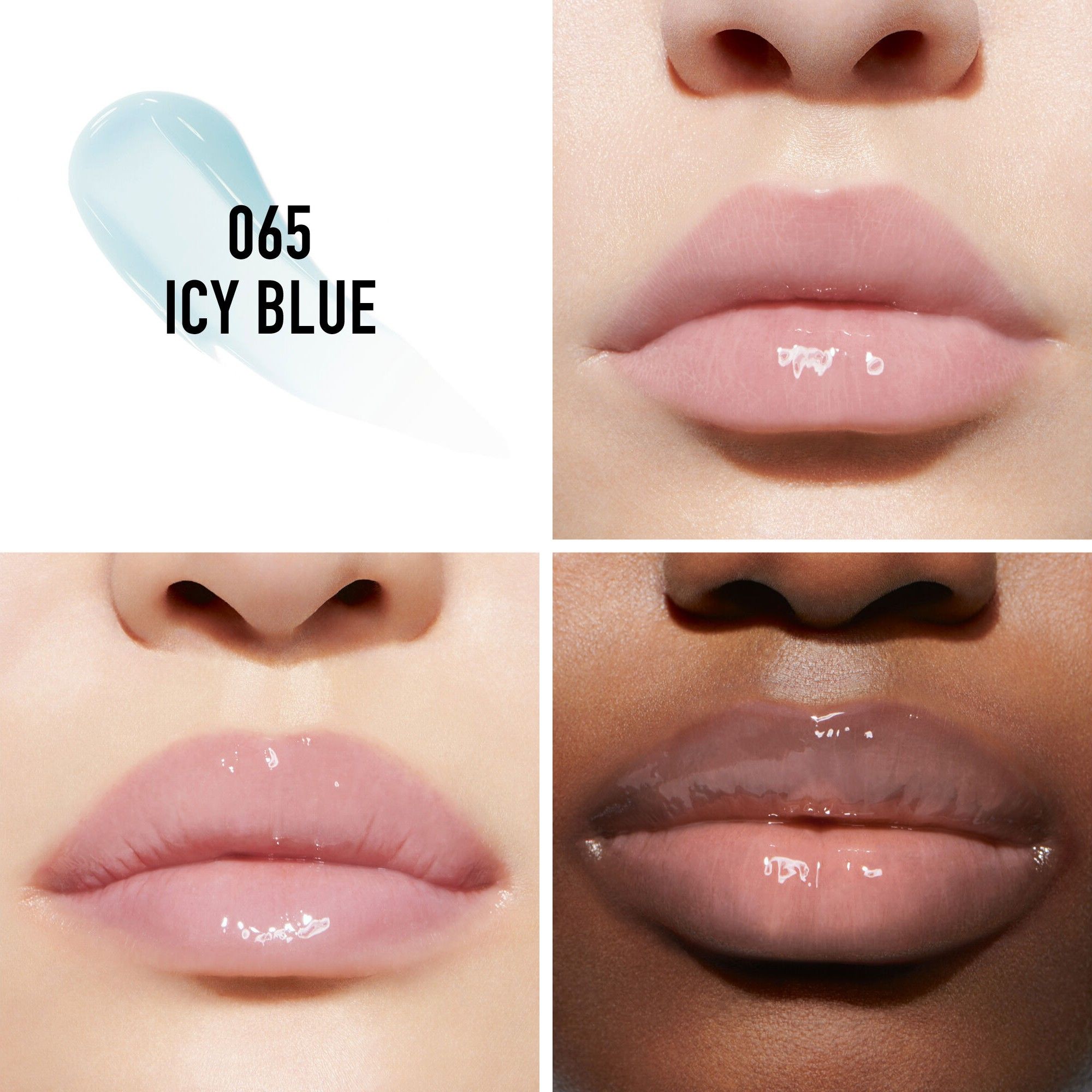 DIOR Addict Lip Maximizer #065 Icy Blue Plumping Gloss (NO BOX) 6ml Full Bottle_5