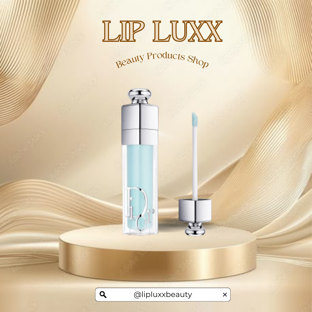 DIOR Addict Lip Maximizer #065 Icy Blue Plumping Gloss (NO BOX) 6ml Full Bottle_0