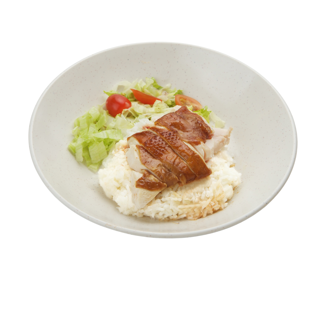 Poached Chicken Rice 香油鸡饭_0