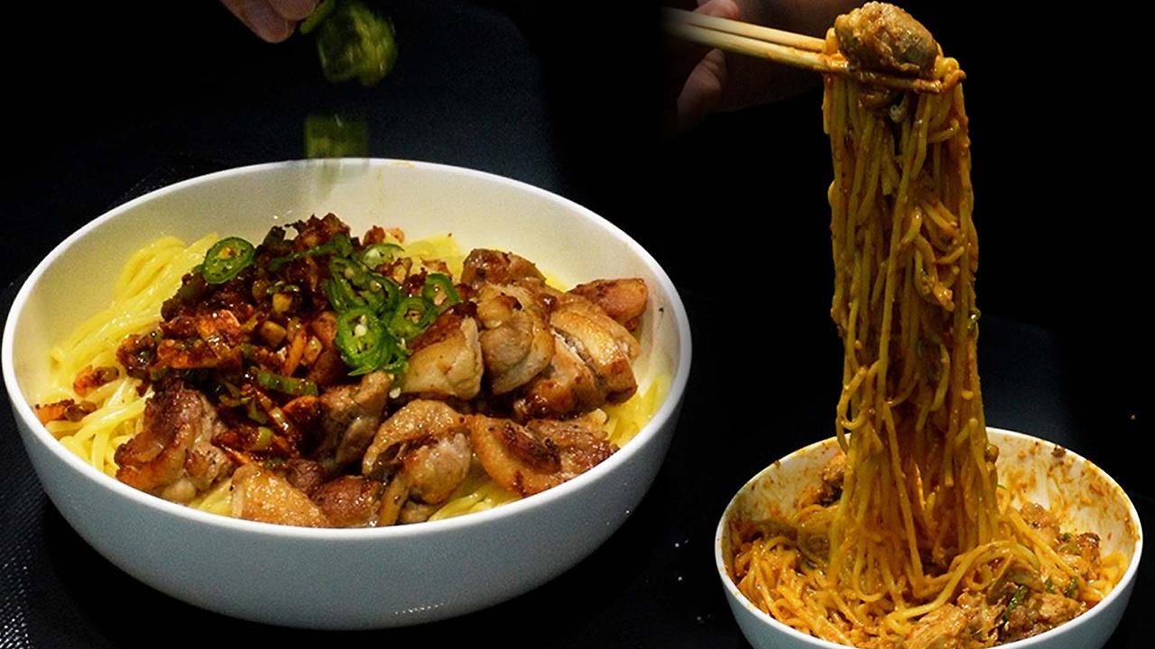 닭구이 비빔국수 Grilled Chicken Noodle 레시피_0