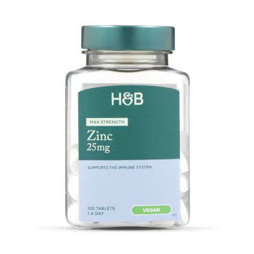 Holland & Barrett Zinc 25mg 120 Tablets_1